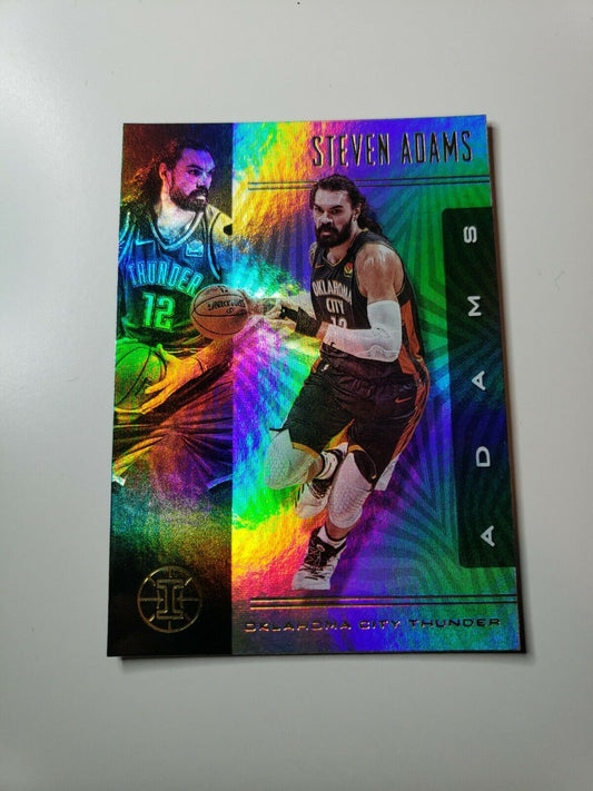 Steven Adams 2019-20 Panini Illusions Basketball OKC Thunder #59 base Card NBA