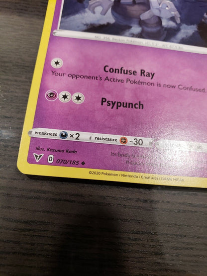 Pokémon TCG Dusclops Vivid Voltage 070/185 Regular Uncommon Card NM 2020
