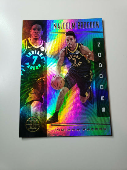 2019-20 Panini Illusions Basketball #17 MALCOLM BROGDON Indiana Pacers Base Card