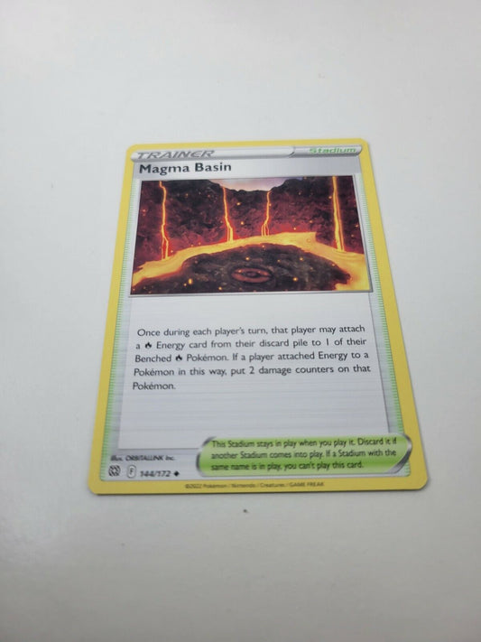Pokémon TCG Brilliant Stars Trainer Stadium Magma Basin 144/172 Regular Uncommon