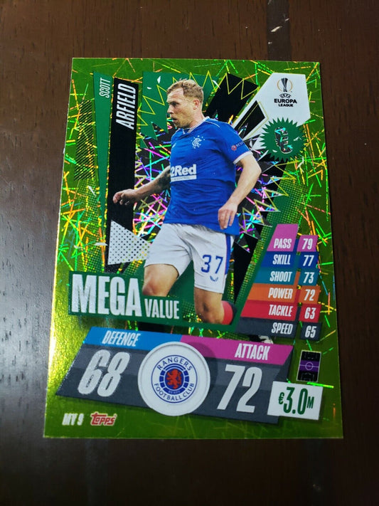 SCOTT ARFIELD * MV9 *  2020-21 TOPPS MATCH ATTAX * UEFA Champions League * NEW!!