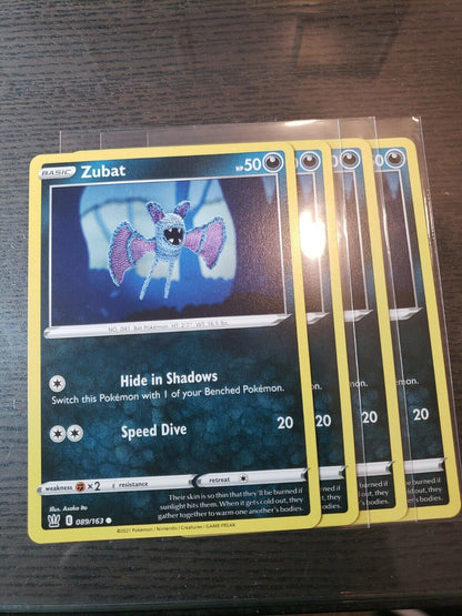 Pokemon - Zubat - Battle Styles - 089/163 - 2021 - NM - Common card tcg