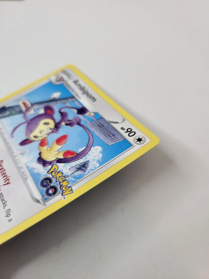 Pokémon TCG Ambipom Pokemon GO 057/078 Regular Common Card NM 2022