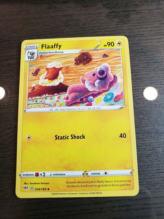 Flaaffy  56/189 S&S: Darkness Ablaze  Uncommon Card Mint/NM Pokemon TCG 2020 