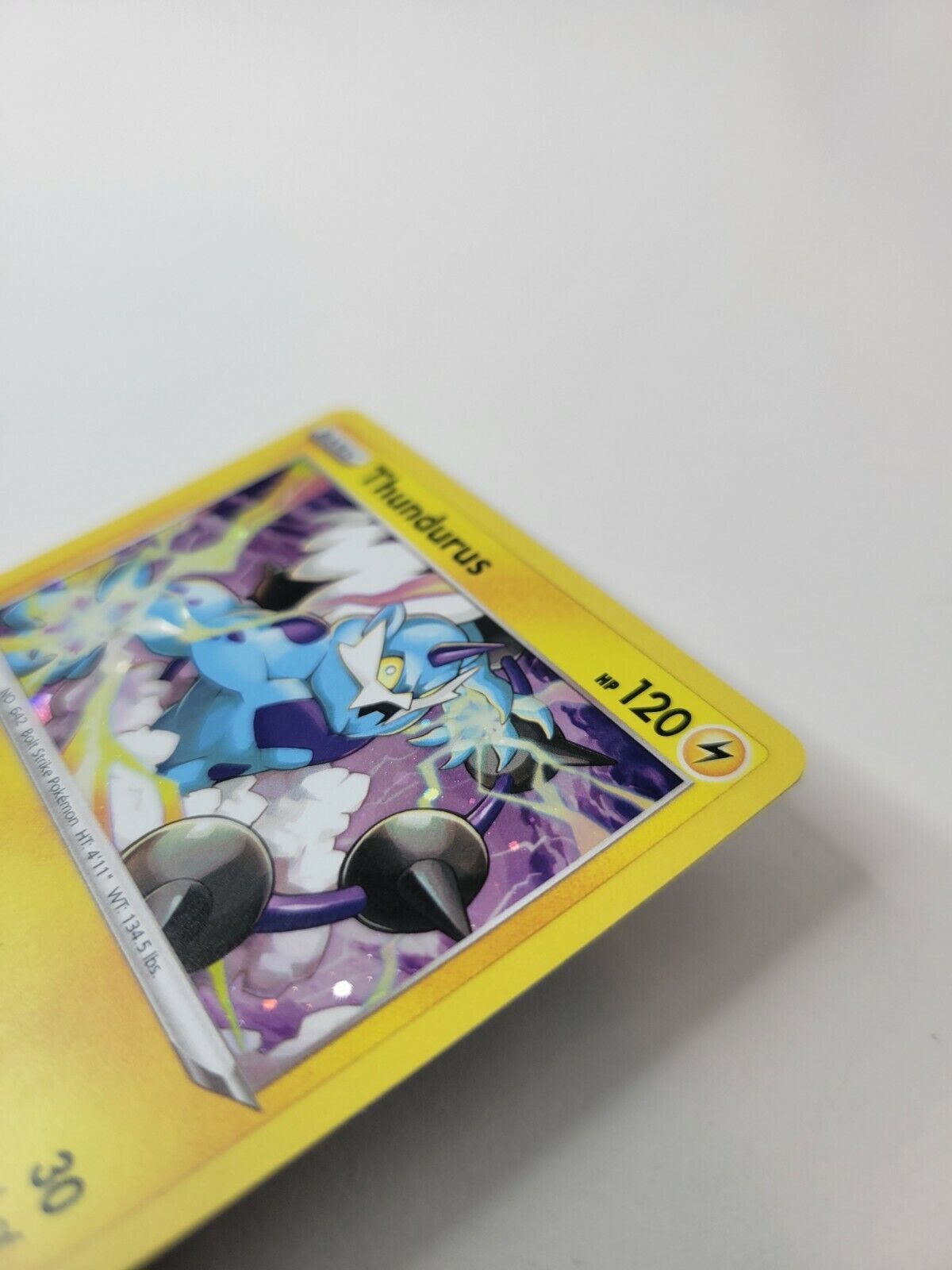 Pokémon TCG Thundurus Chilling Reign 052/198 Holo Rare Card NM 2021
