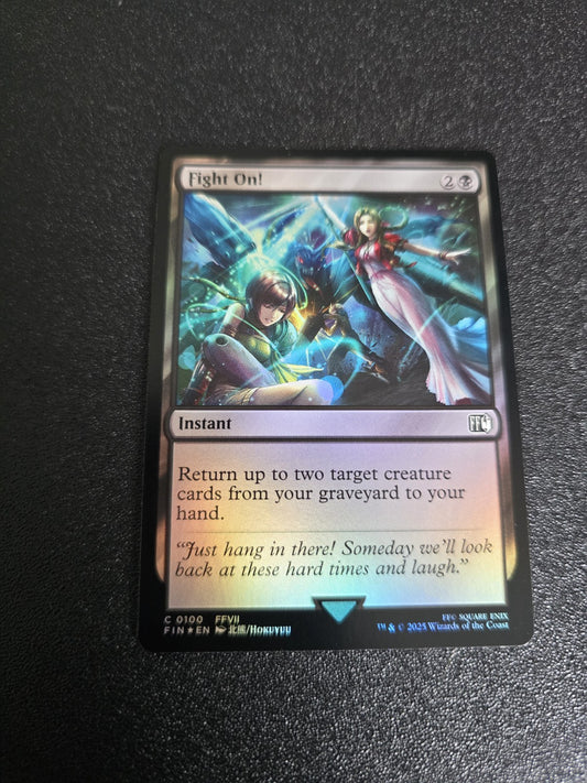 Fight On! Final Fantasy Foil MTG WoTC FFVII