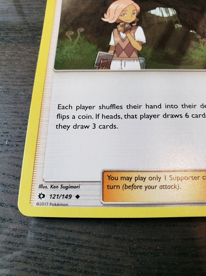 Pokémon TCG Trainer Supporter Llima Uncommon Sun And Moon Base Set 121/149 2017 