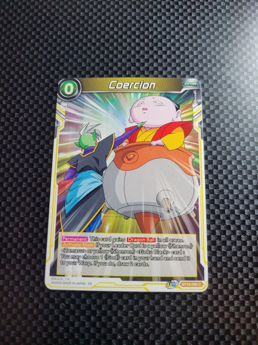 Dragon Ball Super CCG Coercion BT16-093 C R.O.T.G  NM 2021