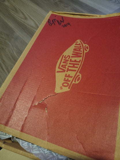 Vans X Sublime Sk8-hi Sz 9.5 Signed Opie Ortiz DS [Damaged BOX]