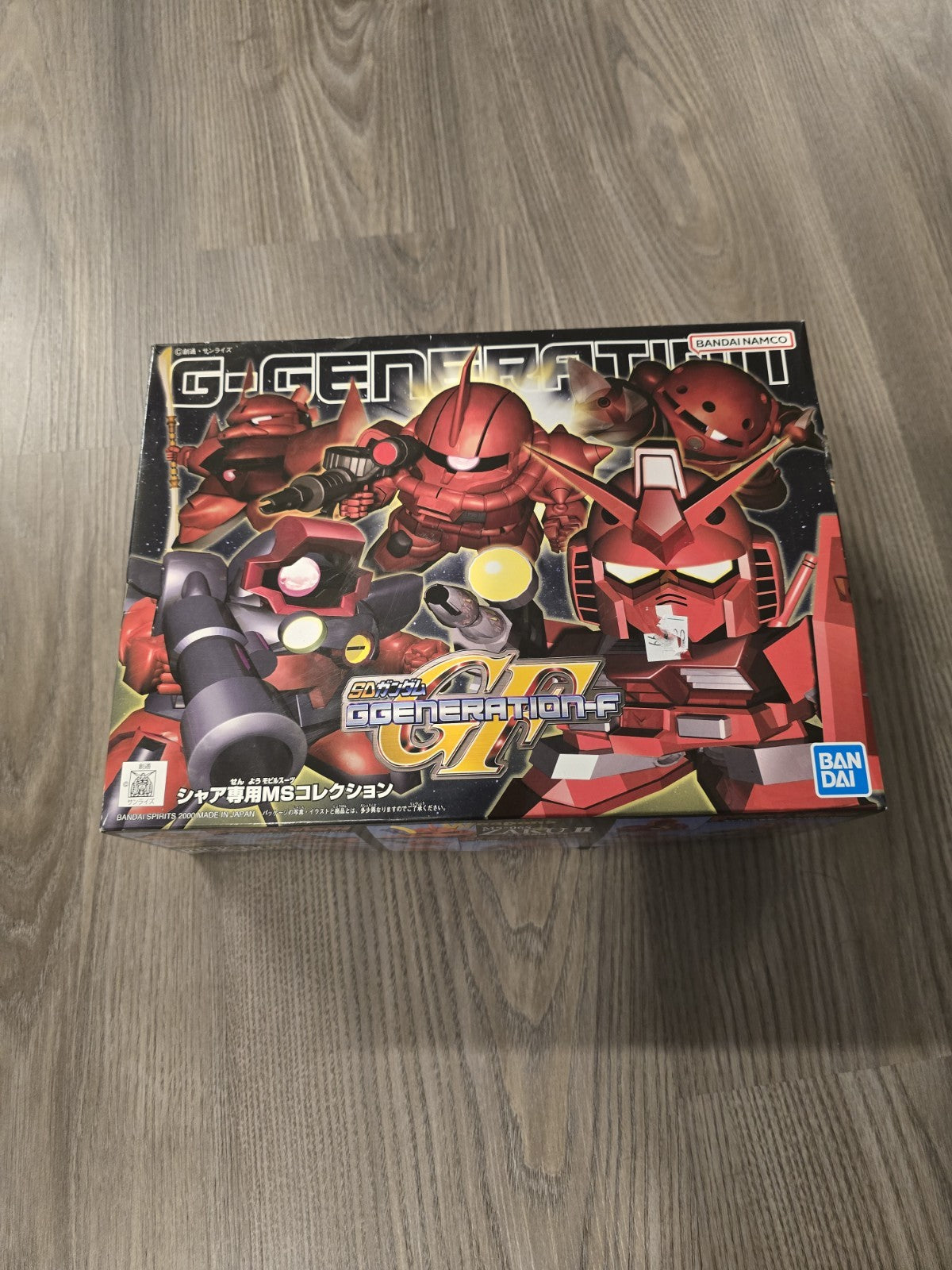 SD Gundam G Generation-F Char's Custom MS Collection 5 Kits Set New In Box