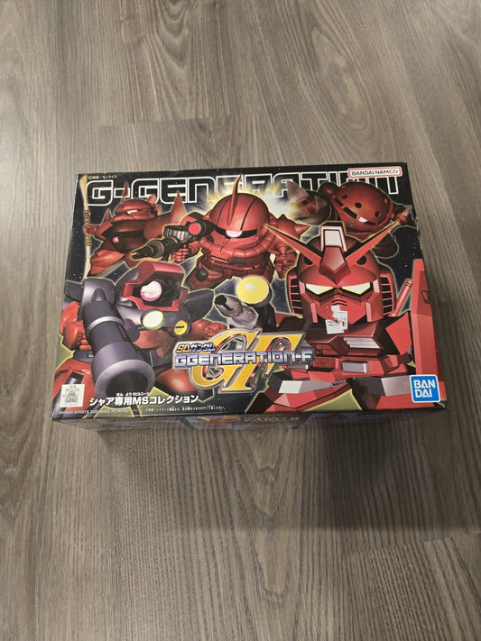 SD Gundam G Generation-F Char's Custom MS Collection 5 Kits Set New In Box
