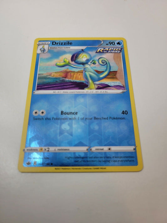 Pokémon TCG Drizzile Chilling Reign 042/198 Reverse Holo Uncommon Card NM 2021