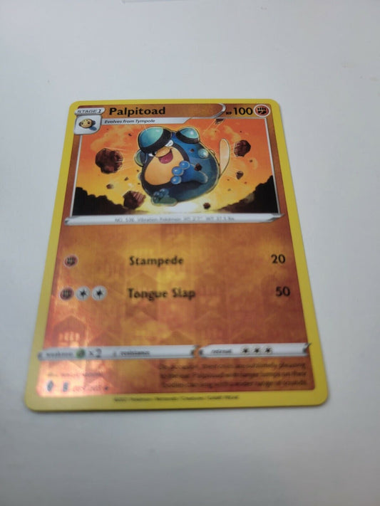 Pokémon TCG Palpitoad Evolving Skies 089/203 Reverse Holo Uncommon Card NM 2021