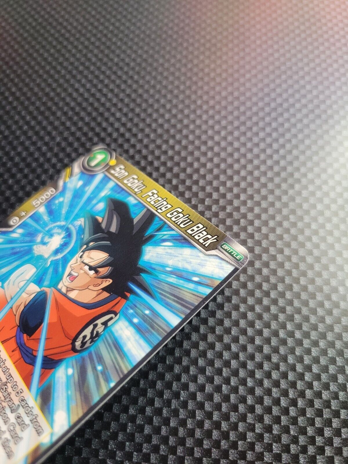 DBS Son Goku, Facing Goku Black BT16-076 UC Regular Card NM 