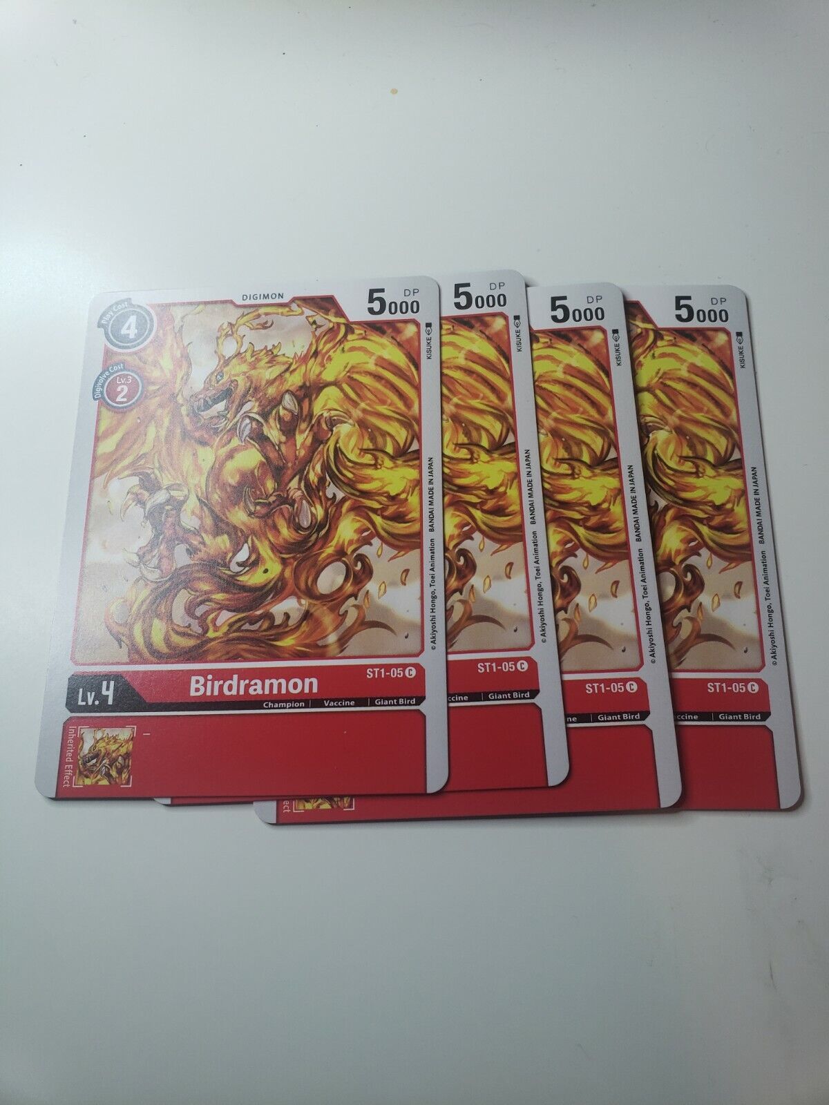 Birdramon - ST1-05 C - Common Digimon CCG Card Starter Deck Gaia Red 2021