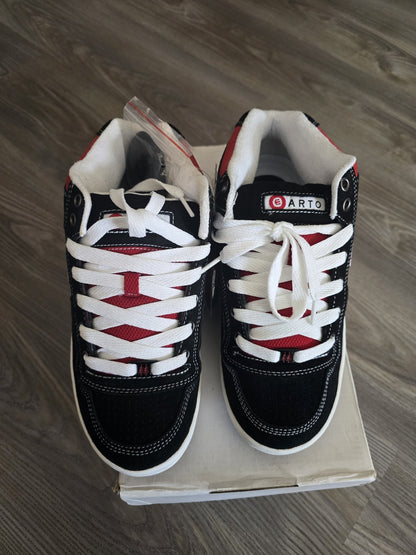 2007 Etnies X Arto Mid Sample, New in Box Sample, Vintage Skate shoes Size 9