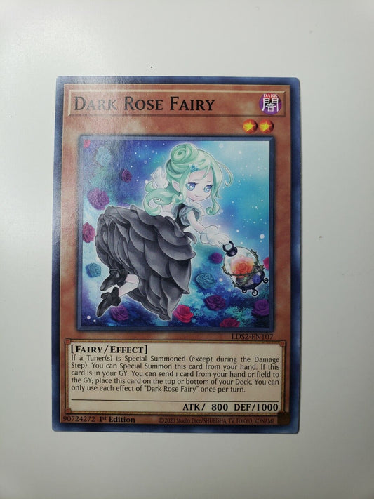 Yu-Gi-Oh! TCG Dark Rose Fairy Legendary Duelists  LDS2-EN107 NM/M 2020