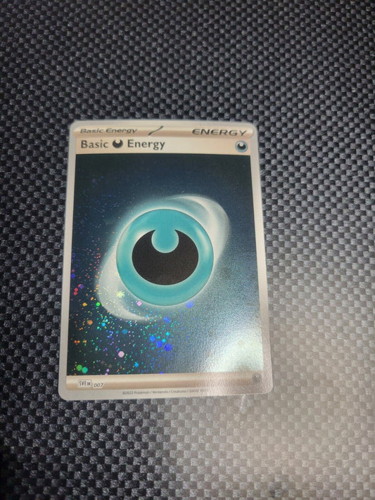 Basic Dark Energy Galaxy Holo Swirls Scarlet & Violet 151 Pokemon TCG Card 007 