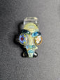 Senoih Glass Alien Pendant Collab W/ Livy Glass Flower Milli 