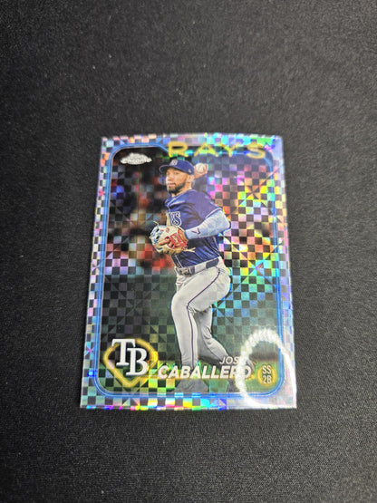 2024 Topps Chrome Update Series - X-Fractor #USC24 Jose Caballero